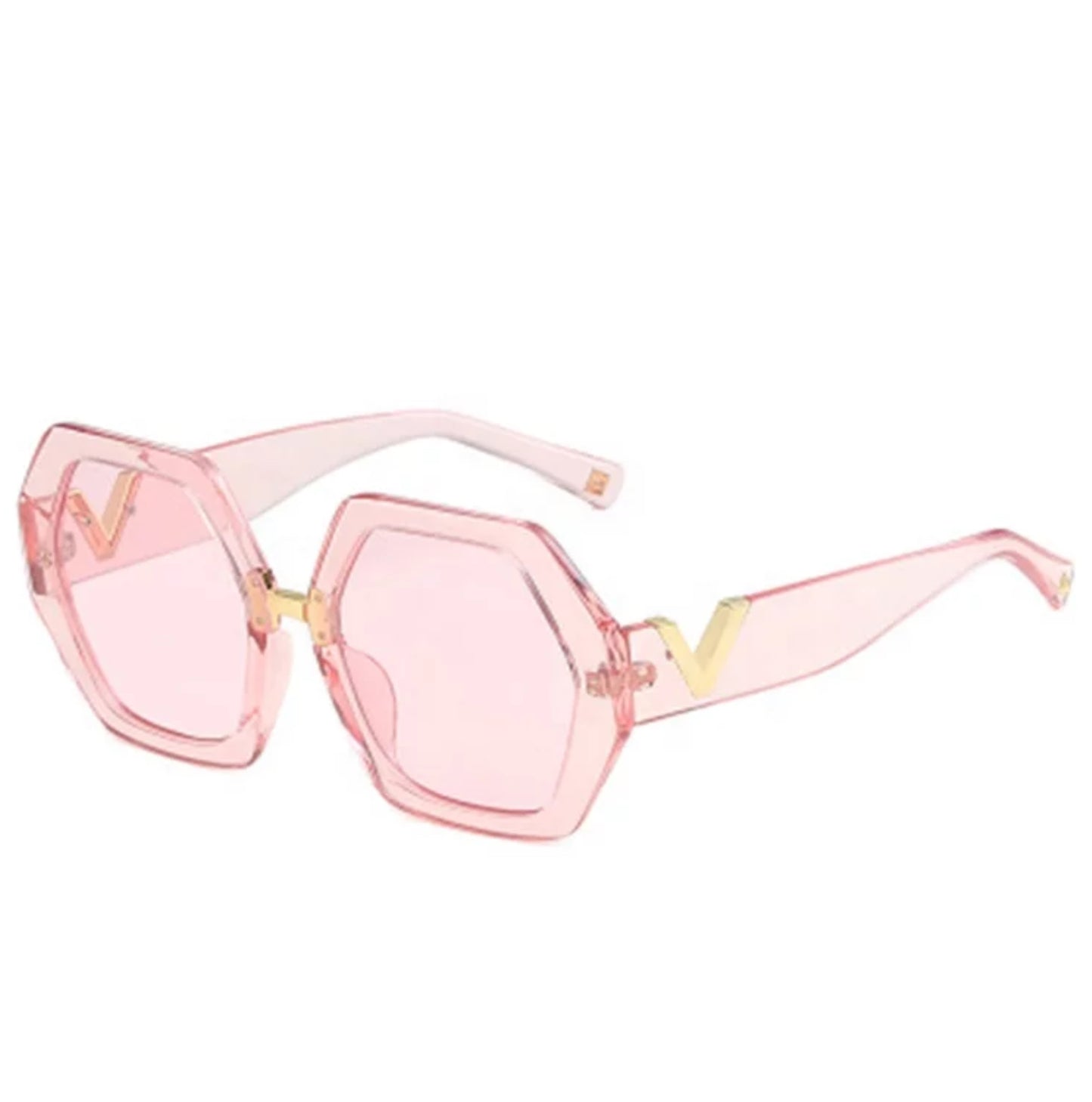 CC Vintage Hexagon Sunglass