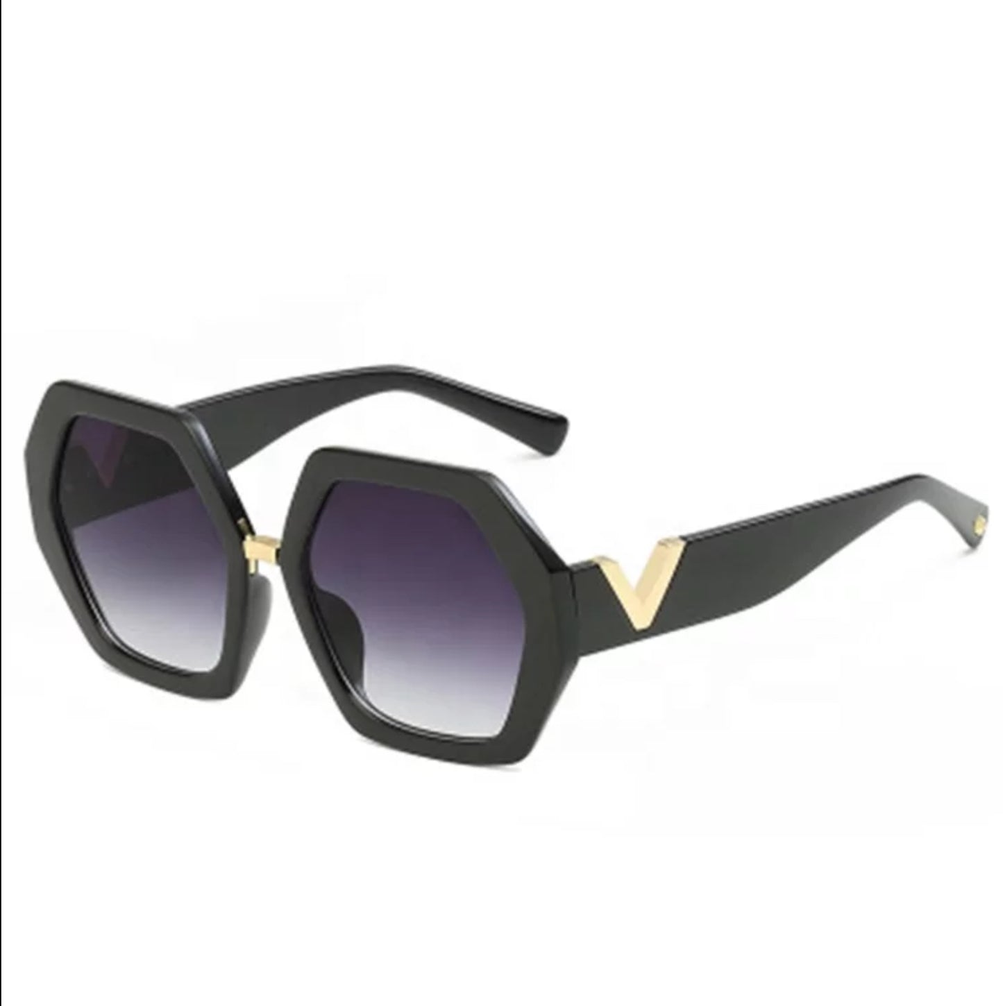 CC Vintage Hexagon Sunglass