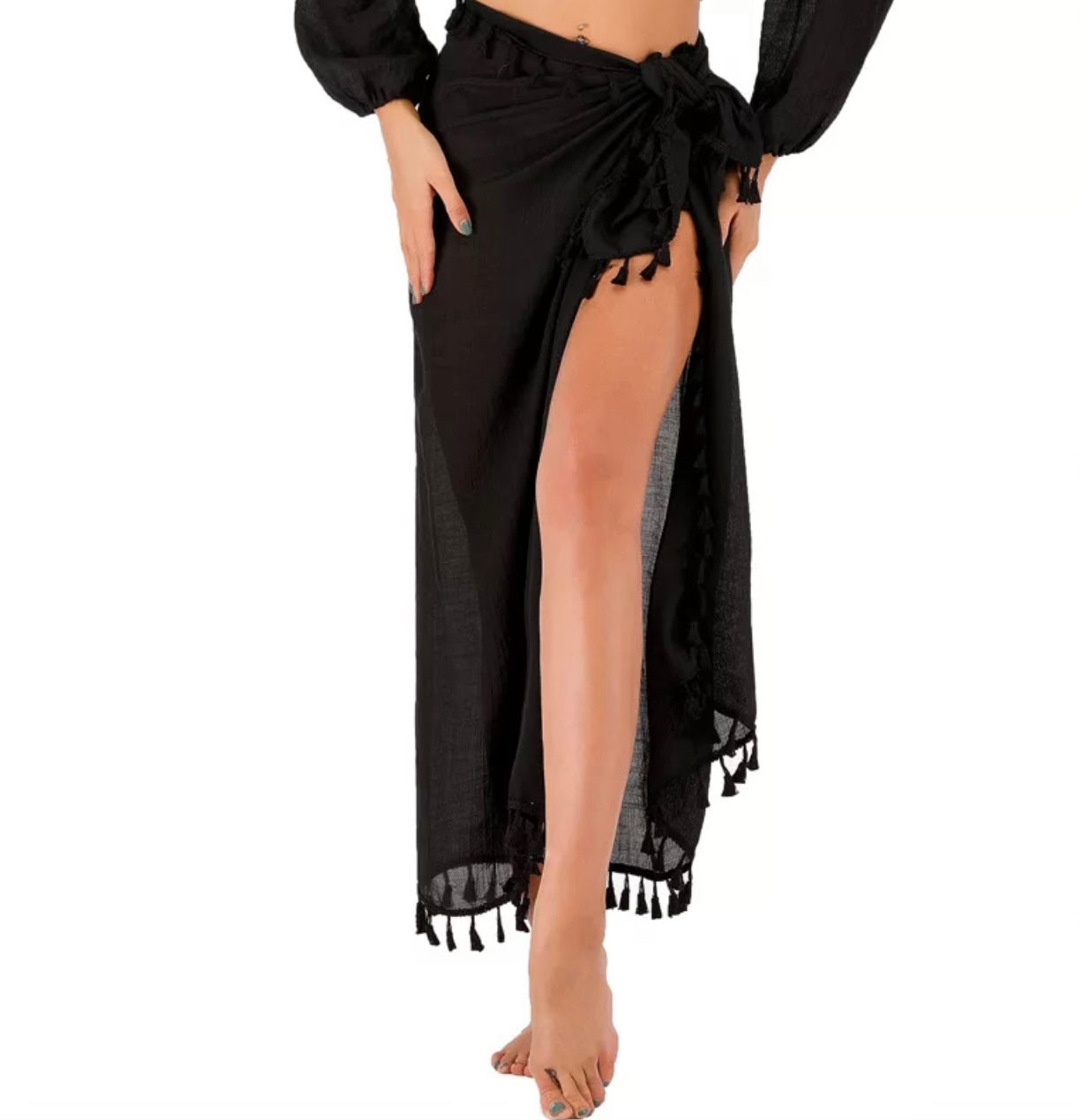 Tassel Swimwear Cover-Up