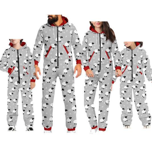 CC- Count the Sheep Pajama Set ( gray)