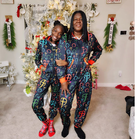 Christ Couture-Christmas All-Over Over Pajama