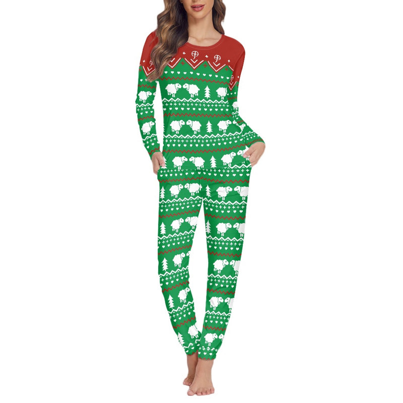 CC- It’s Christmas Sheep tree Sets  ( Green )