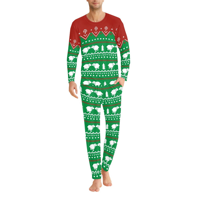 CC- It’s Christmas Sheep tree Sets  ( Green )