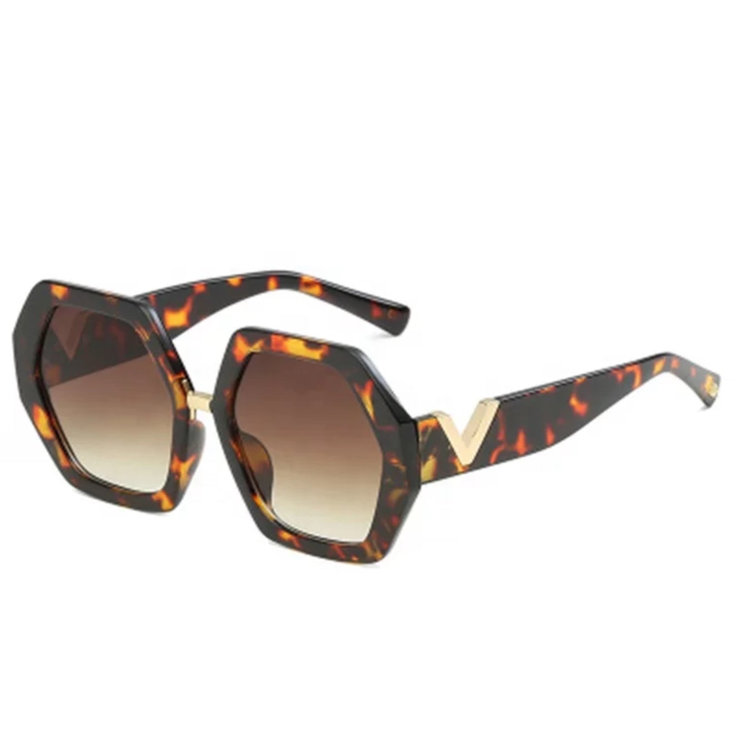 CC Vintage Hexagon Sunglass
