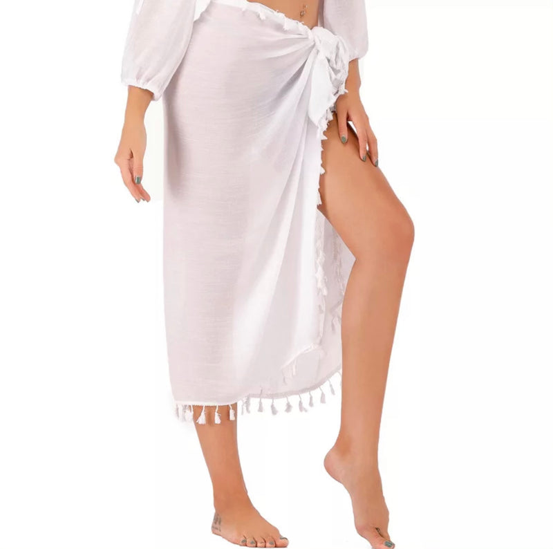 Tassel Swimsuit Cover-Up - Elegant, Modest & Stylish