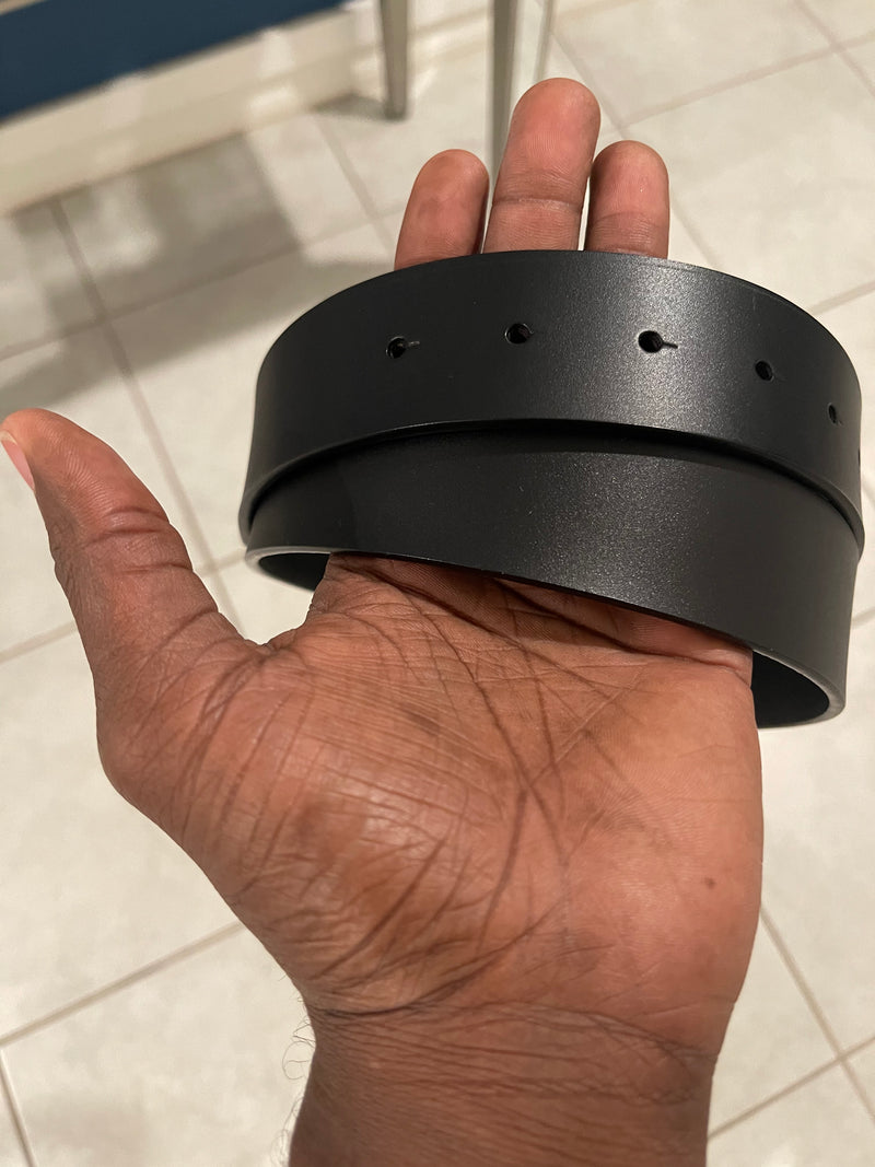 CC- Soft Leather Belt &  Logo Buckle (Sold Separately)