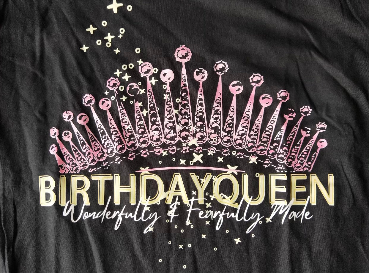 CC- Classic Birthday Queen T-Shirt