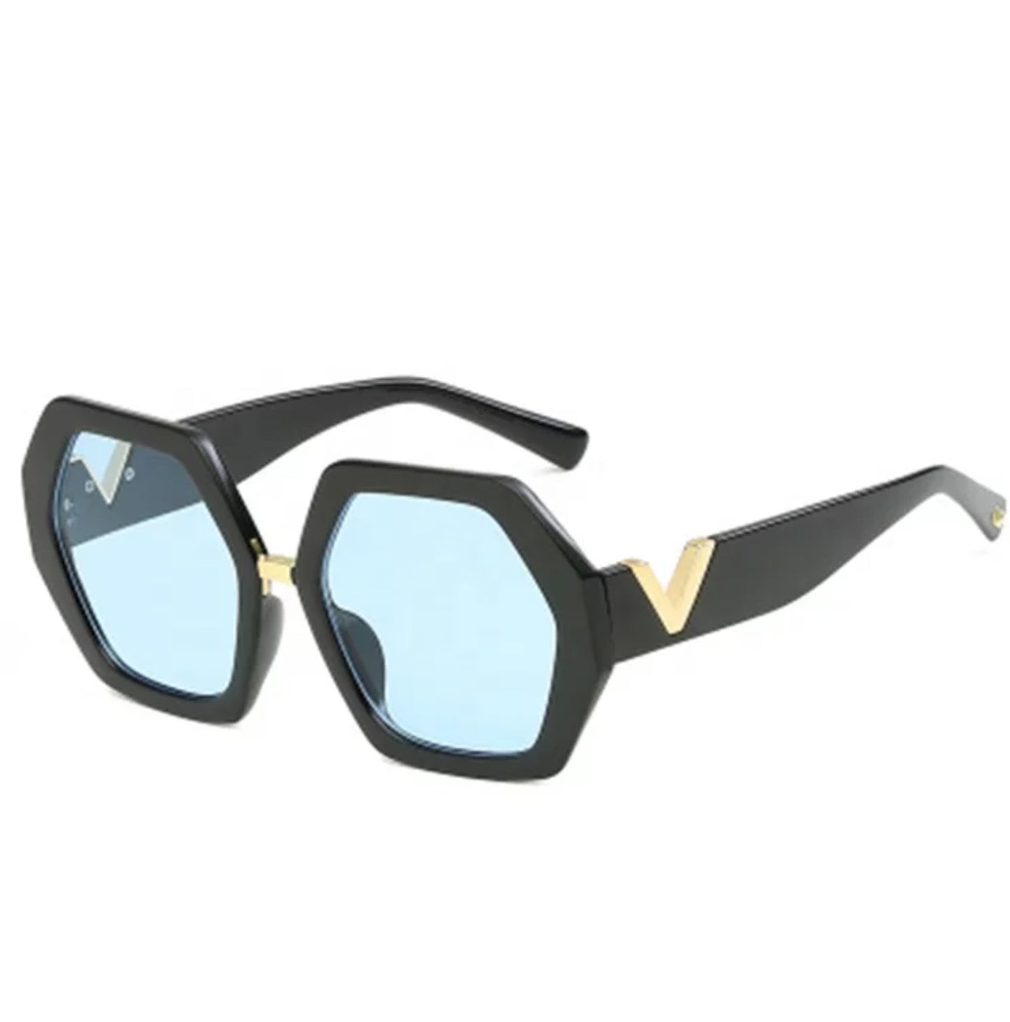 CC Vintage Hexagon Sunglass