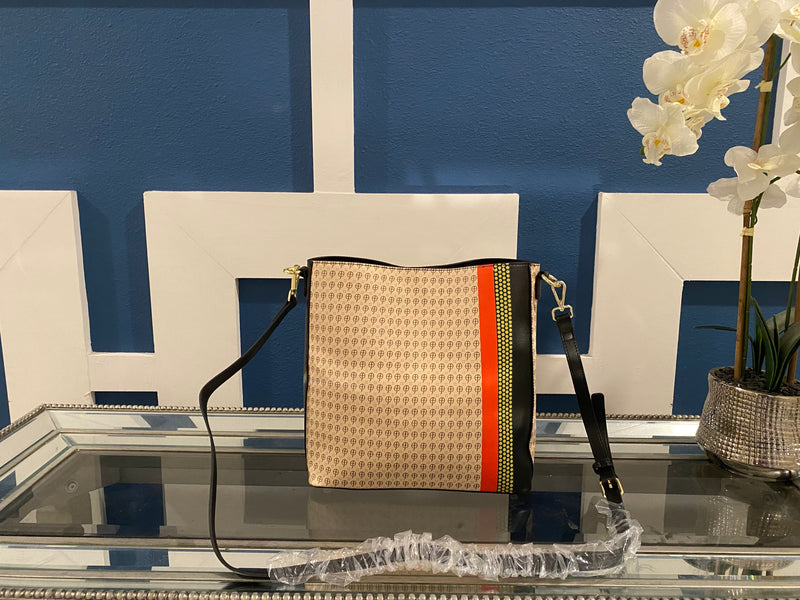 Signature Stripe collection- Bucket Handbag