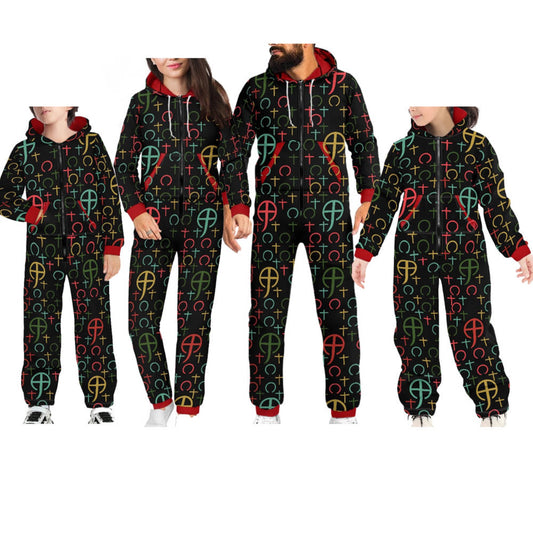 Christ Couture-Christmas All-Over Over Pajama