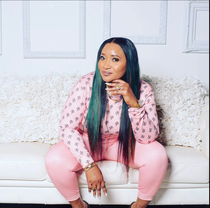 CCF Signature Salmon High-Rise Jogger Set