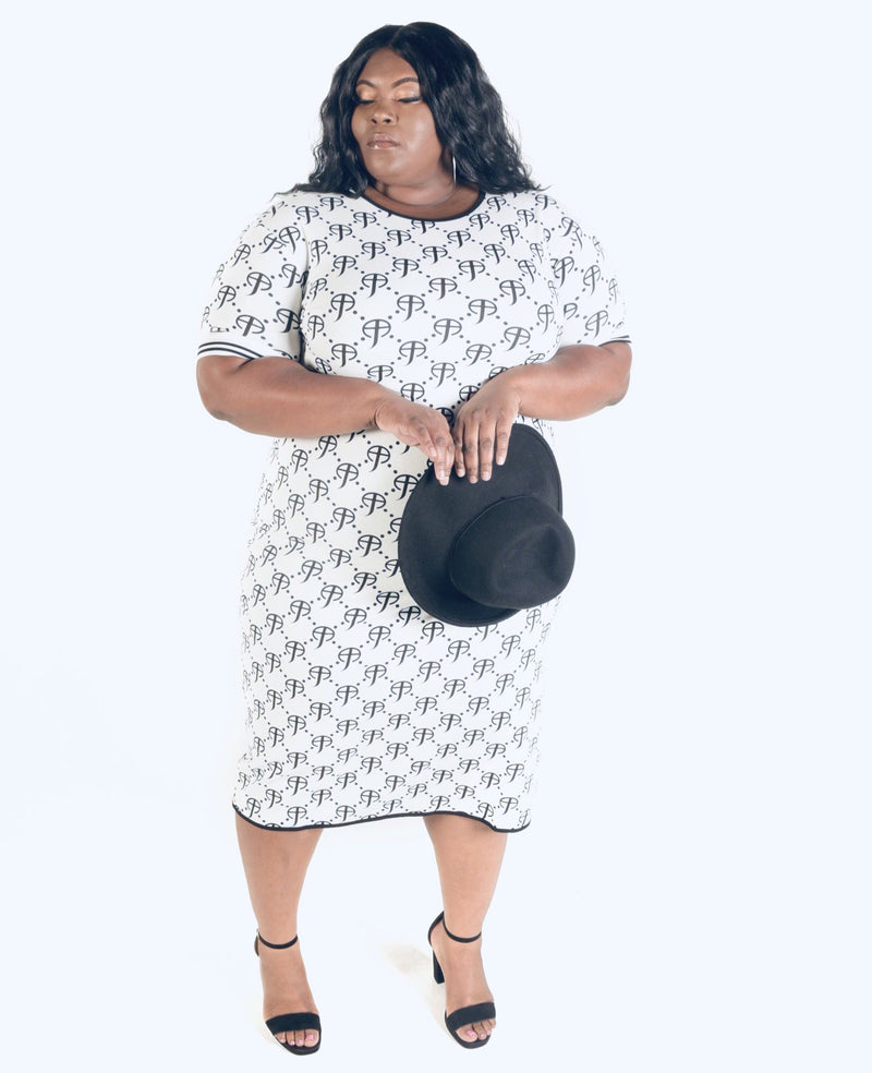 CC- Curvy Signature Purity Jersey Dress