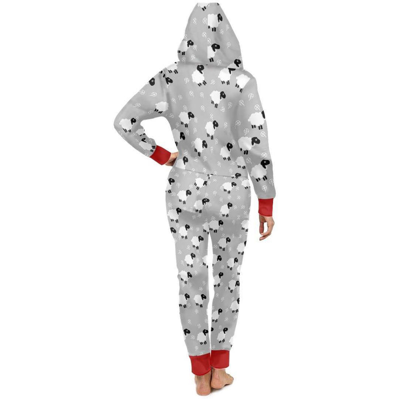 CC- Count the Sheep Pajama Set ( gray)